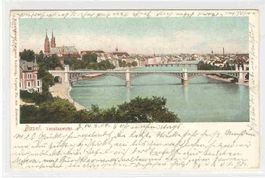 Basel - Totalansicht Litho + 1904