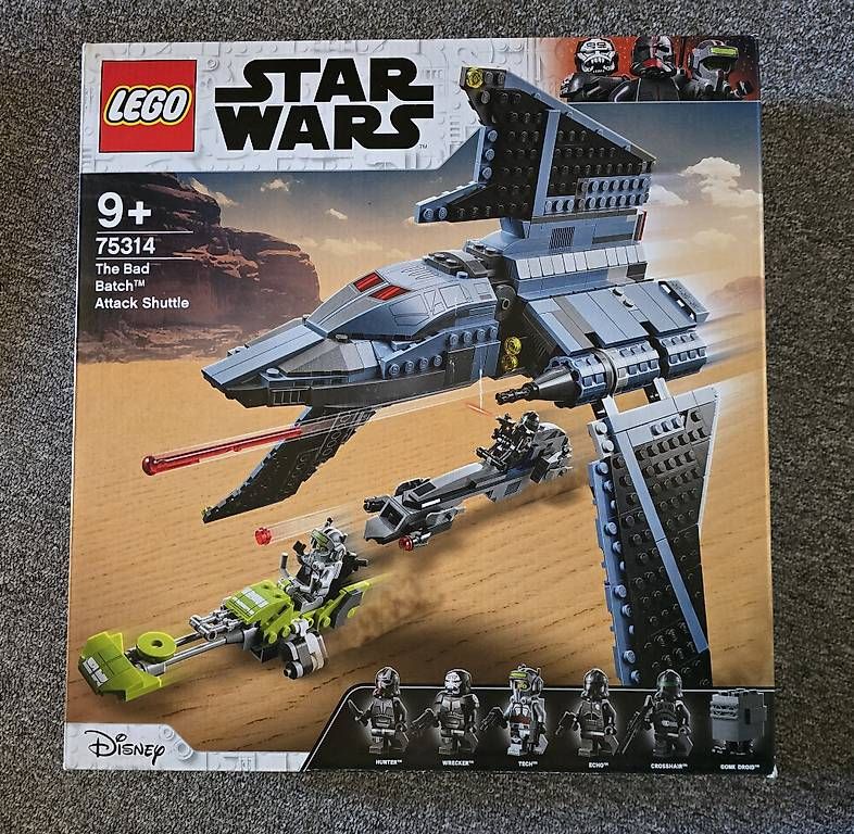Lego Kit di costruzioni: Lego Star Wars Bad Batch Shuttle - Set 75314 – Nuovo e nell'imballaggio originale da Oberglatt ZH venduto da fej_kj6q