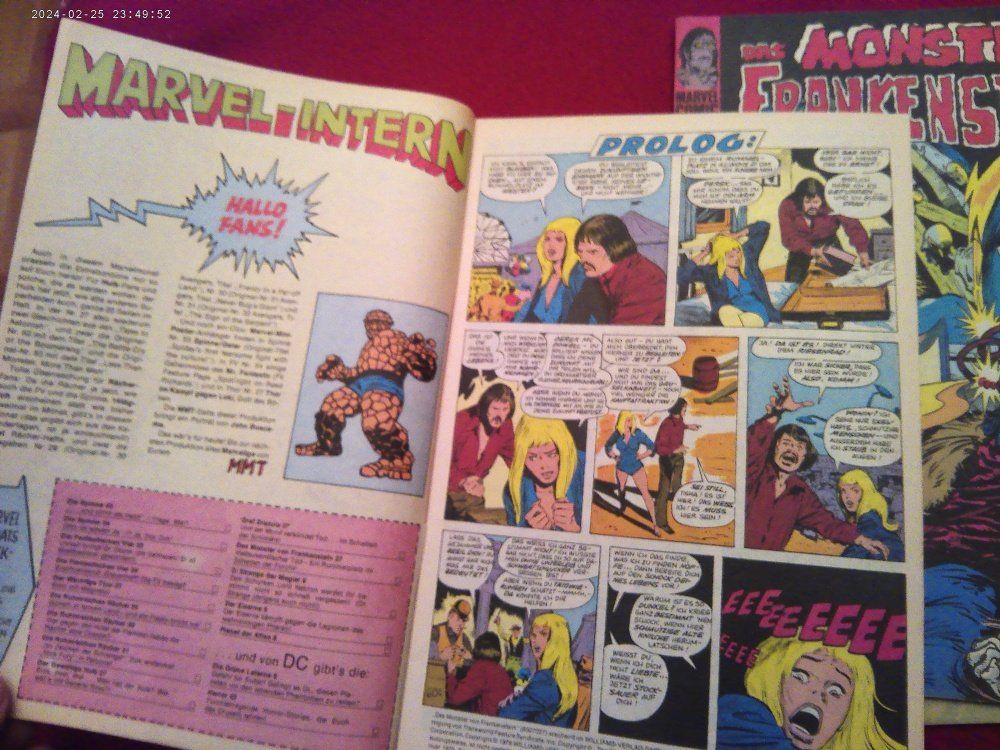 Fumetti: Das Monster von Frankenstein, Comic, Hefte Nr. 26,27,28 – Usato da Volketswil venduto da nemo2000 3