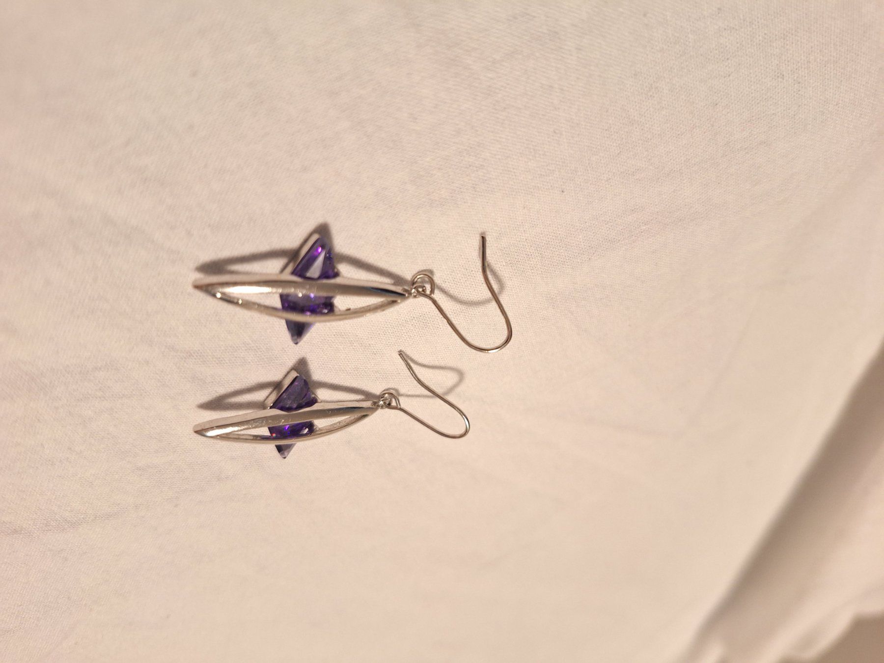Boucles d'oreille: Purple Earrings – D'occasion à Münchwilen AG par sil_dp2y 1