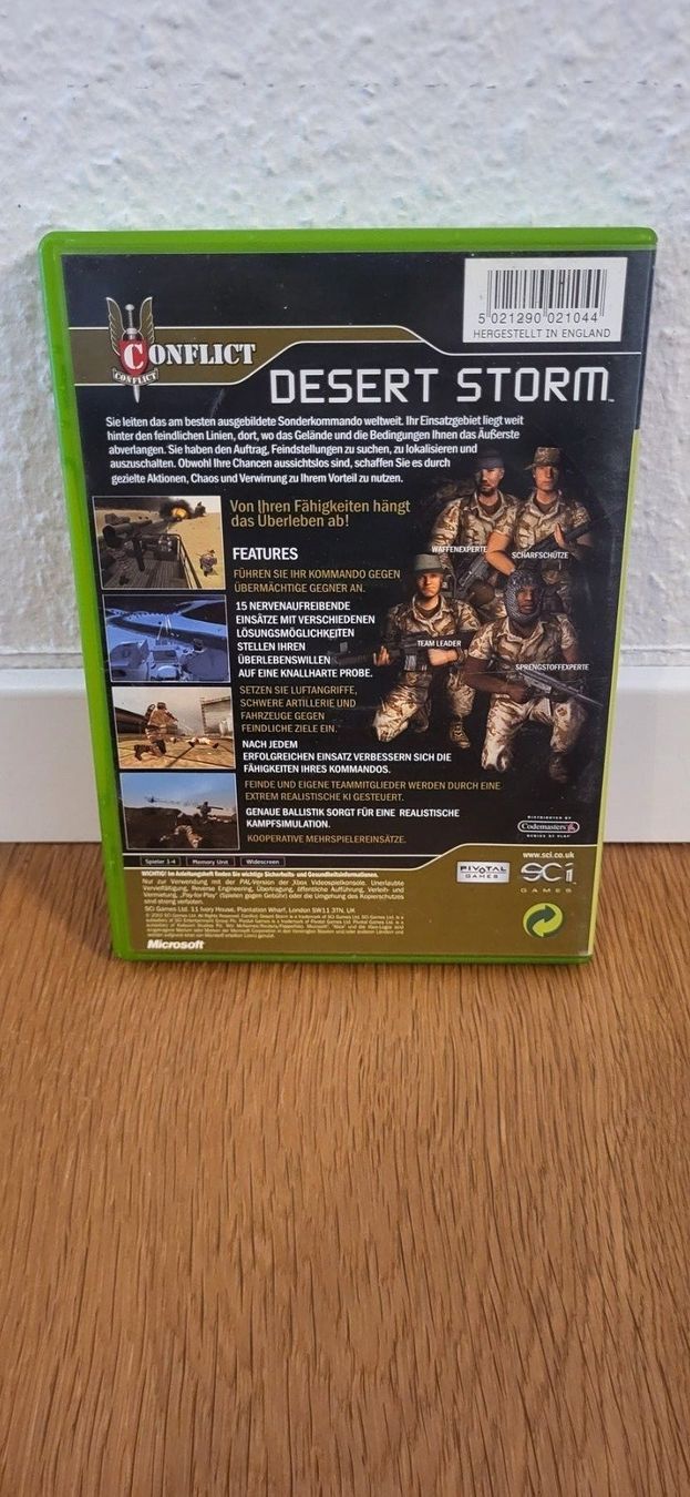 Microsoft Spiele: Xbox - Conflict Desert Storm – Gebraucht aus Münsingen von Heroism2010 1