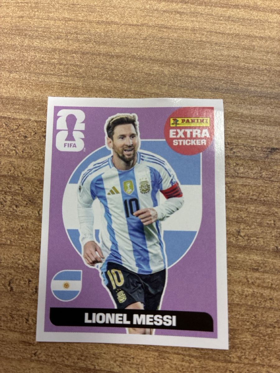 Panini Carte collezionabili: Messi Panini extra Sticker – Nuovo (secondo la descrizione) da Zürich venduto da mae_z7wn