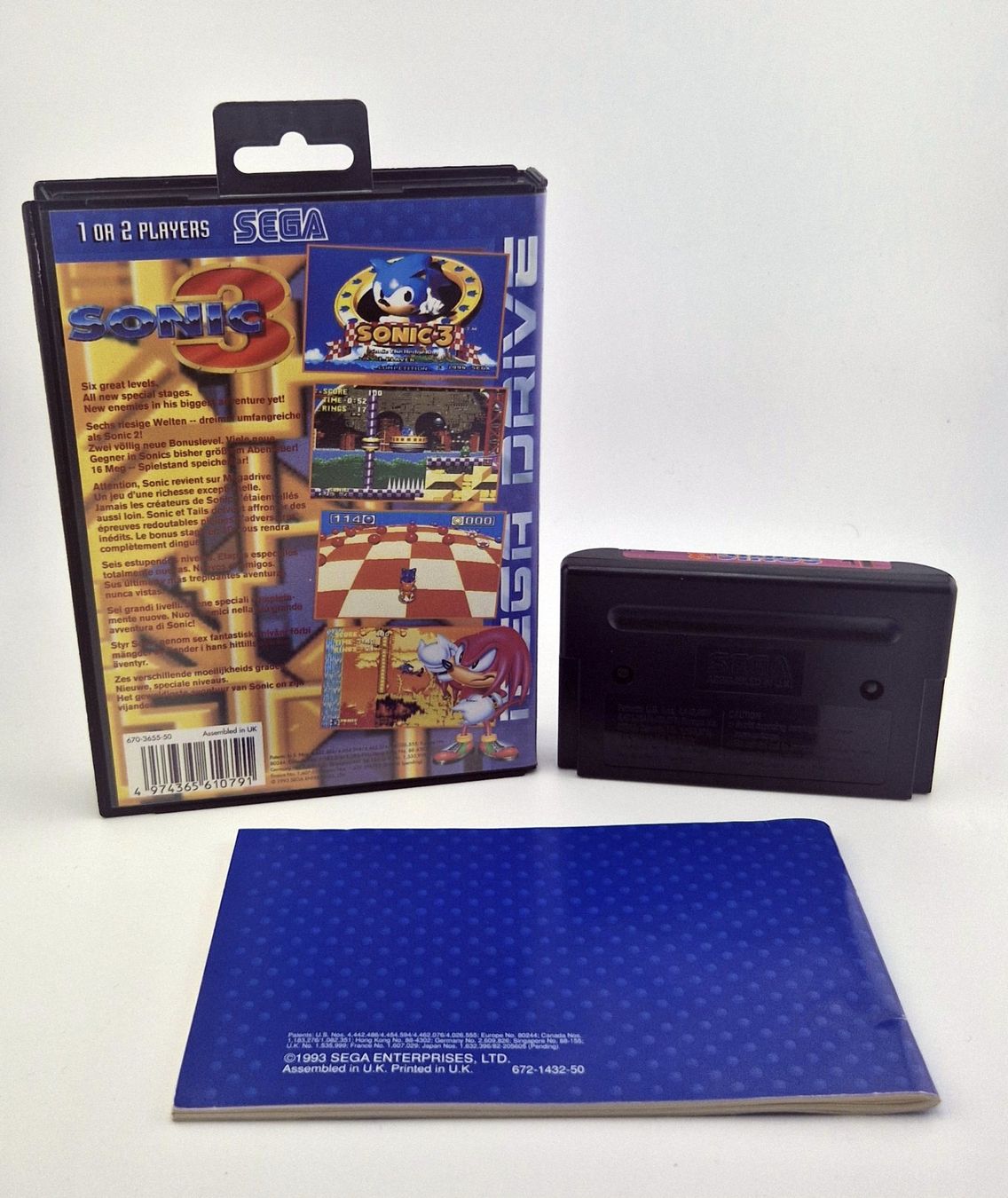 Sega Giochi: Sonic 3 / Sega Mega Drive – Usato da Ollon VD venduto da sushi1224 1