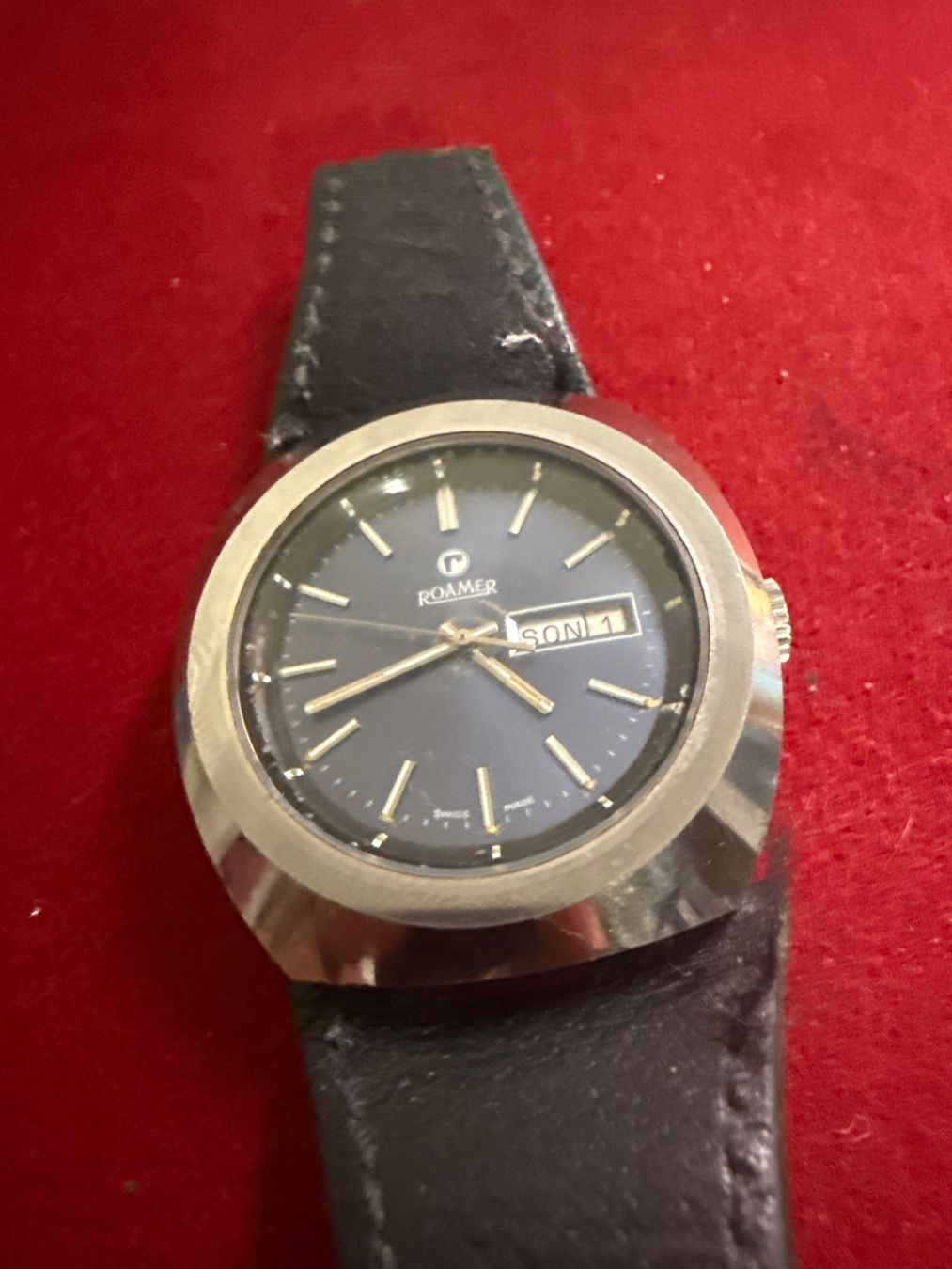 Roamer Orologi: Roamer Vintage Quarz 41.5 mm – Usato da Pfeffingen venduto da Allhandelklgwatches