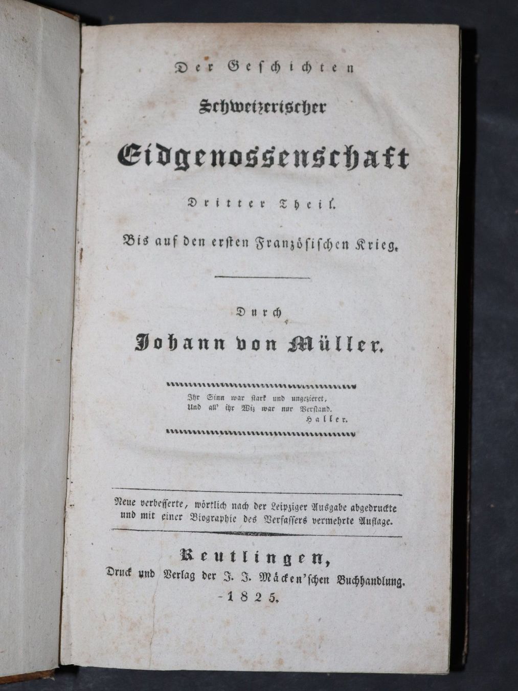 Libri: DER GESCHICHTEN SCHWEIZERISCHER EIDGENOSSENSCHAFT,BOSTON,RAR – Usato da Guensberg venduto da Herzaktion 2