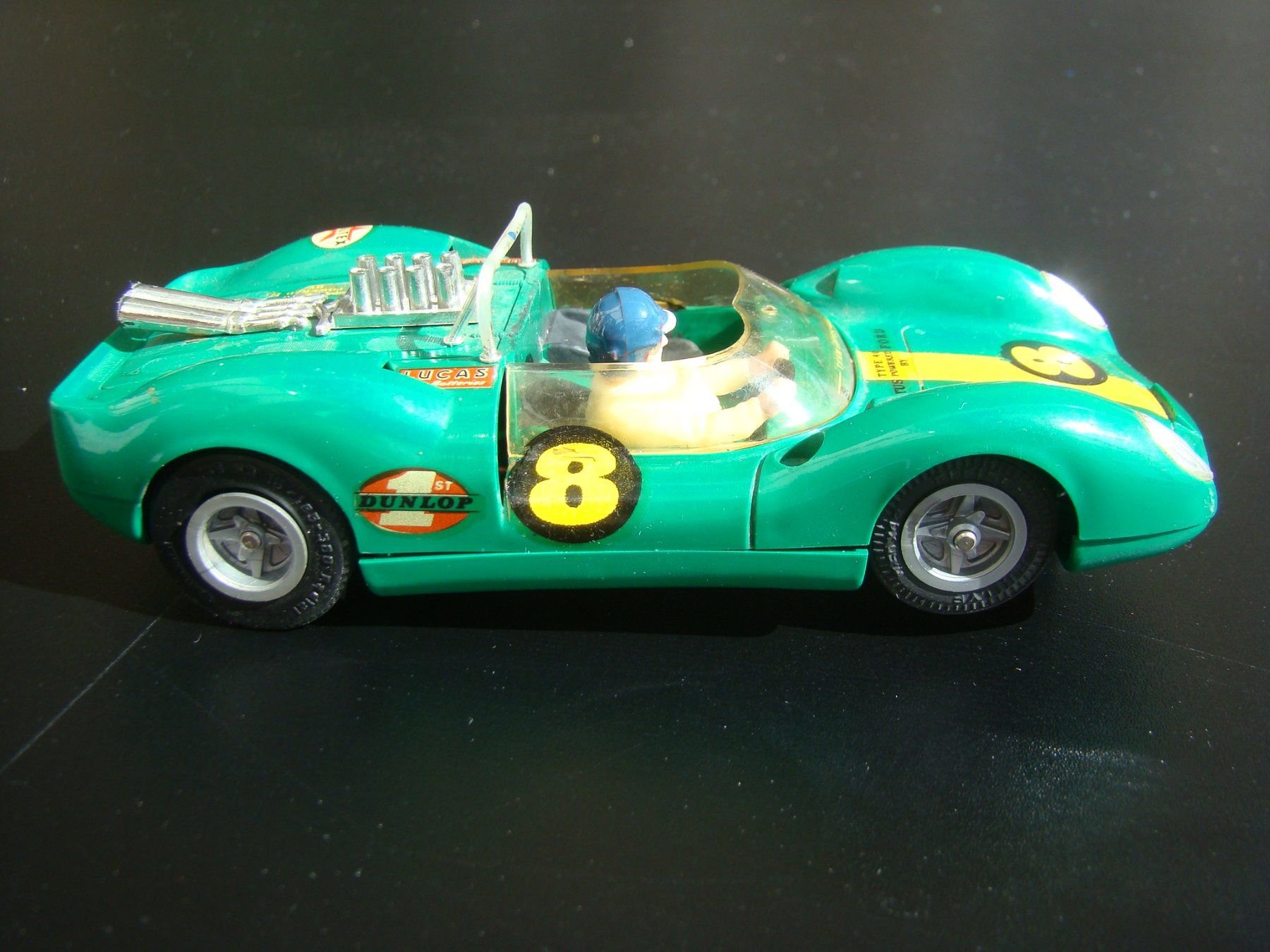 Lotus Modellini d'auto: Fleischmann Ford Lotus Type 49  grün läuft Rennnummer 8 – Usato da Walzenhausen venduto da Vanquish711 2