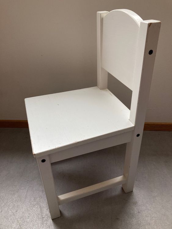Kinderstuhl IKEA SUNDVIK Kinderstuhl, weiss aus Holz Kaufen auf Ricardo
