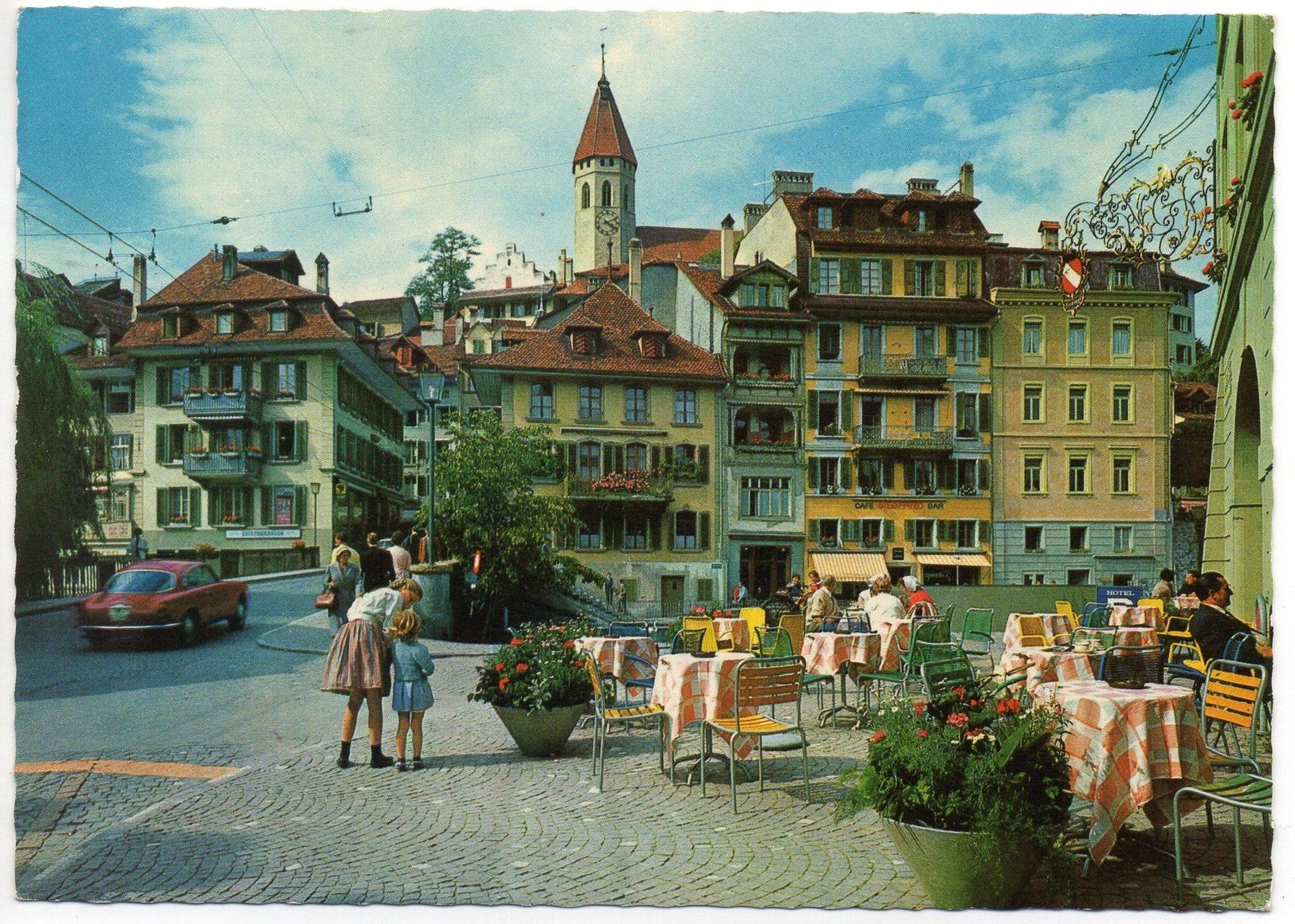 Cartes postales: THUN Hotel Restaurant Feienhof - Auto – D'occasion à Jona par philajona