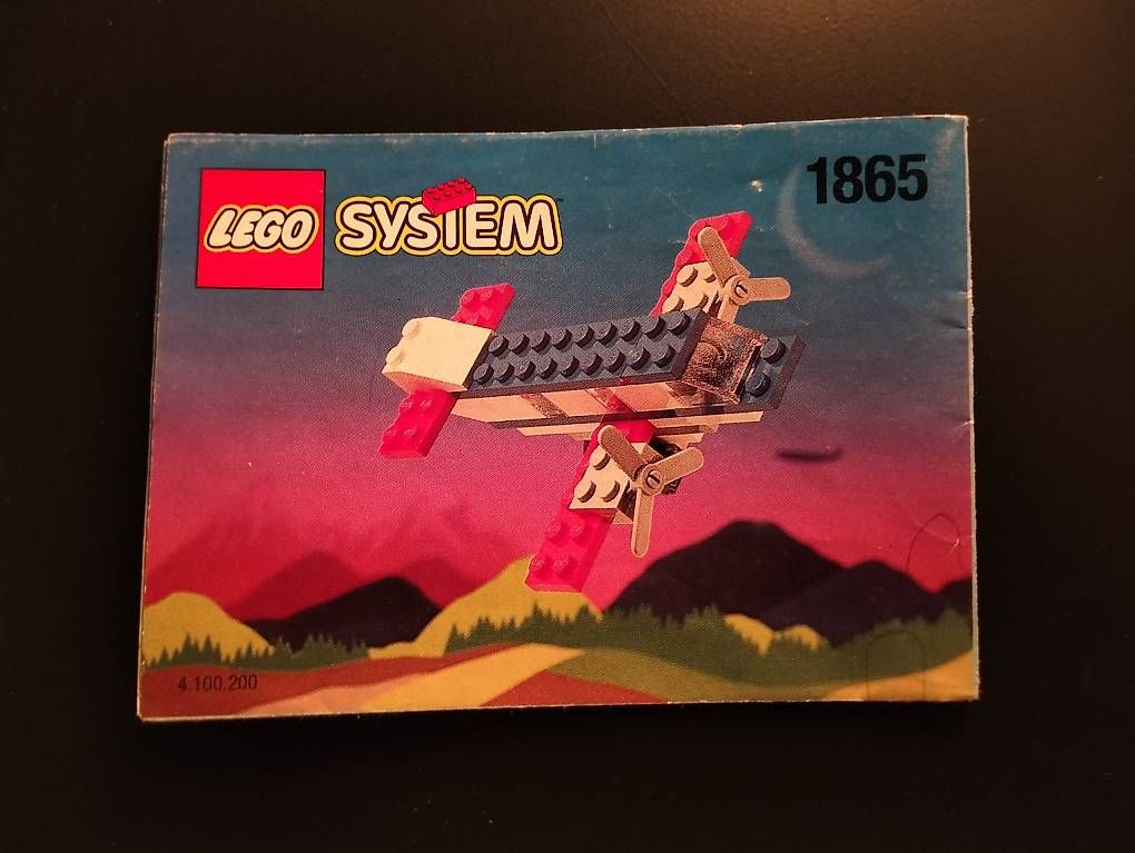Kit di costruzioni: Lego System 1865 aereoplano – Usato da Locarno venduto da gab_22kt