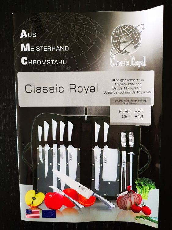 Messerset Classic Royal Aus Chromstahl | Kaufen Auf Ricardo