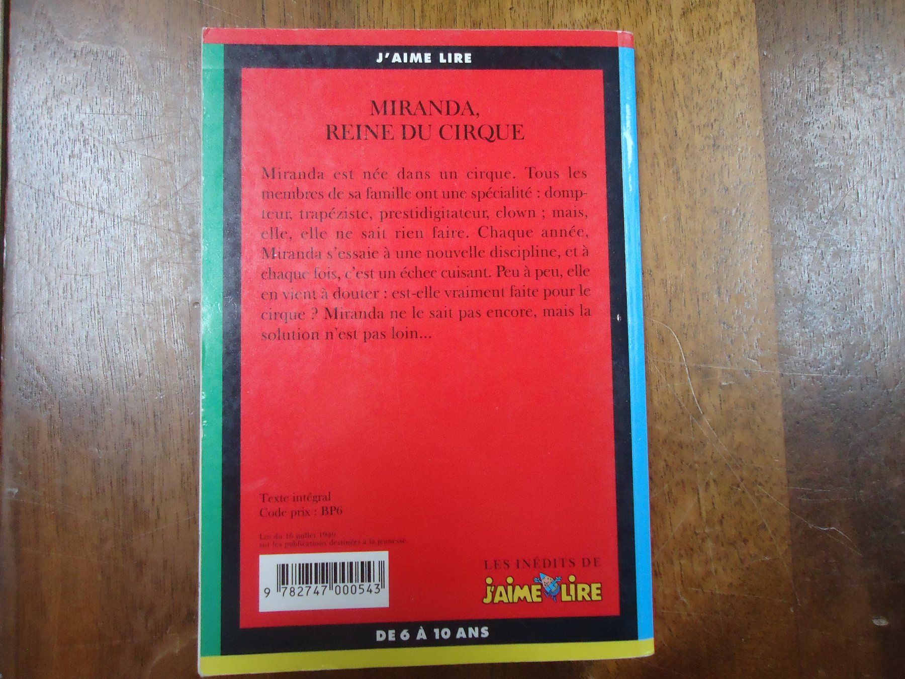 Libri: Miranda, reine du cirque – Usato da Vessy venduto da mafabe 1