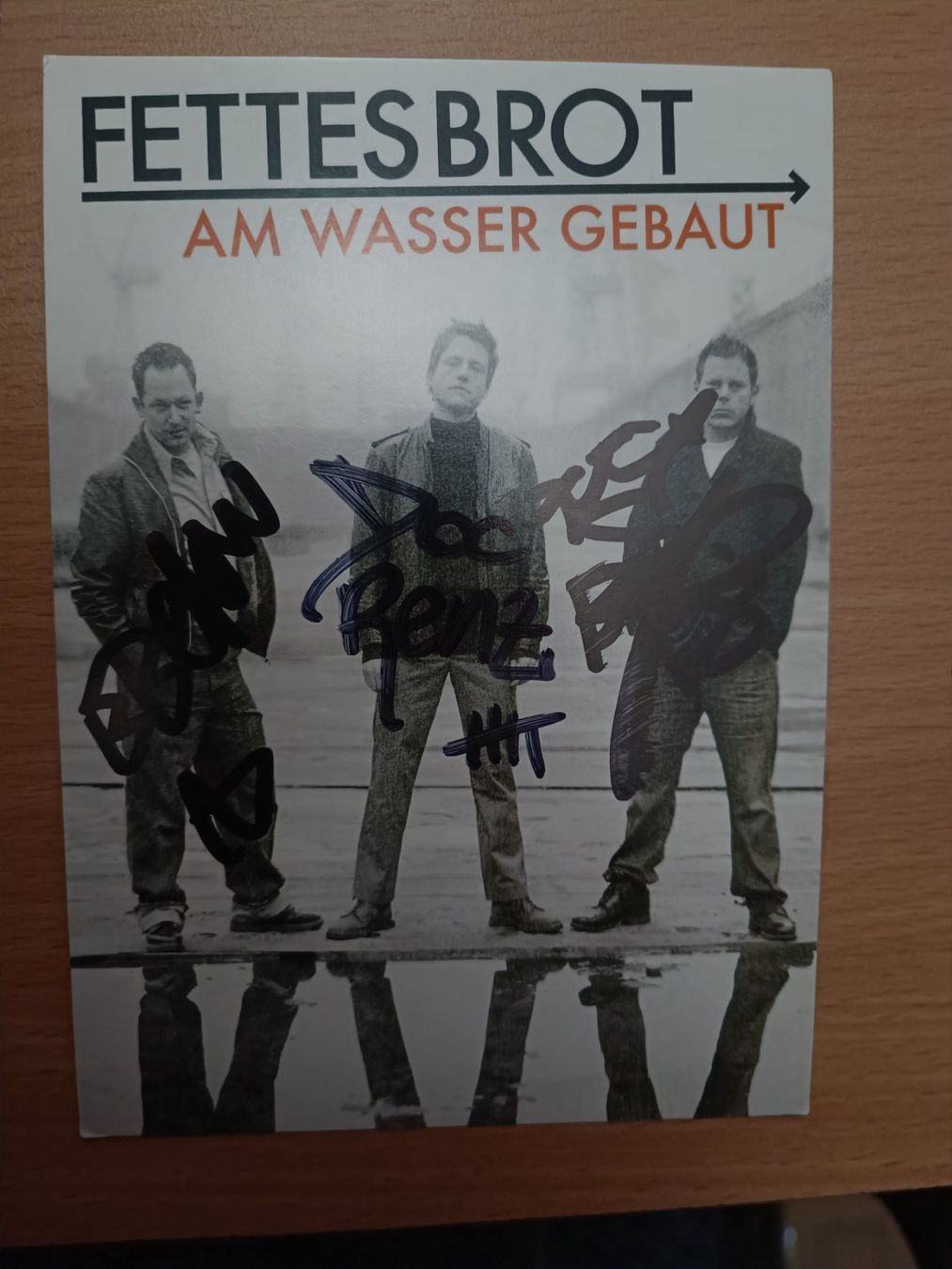 Autogramme: Fettes Brot - handsigniert AK von 2006 – Gebraucht aus Menziken von Artographs