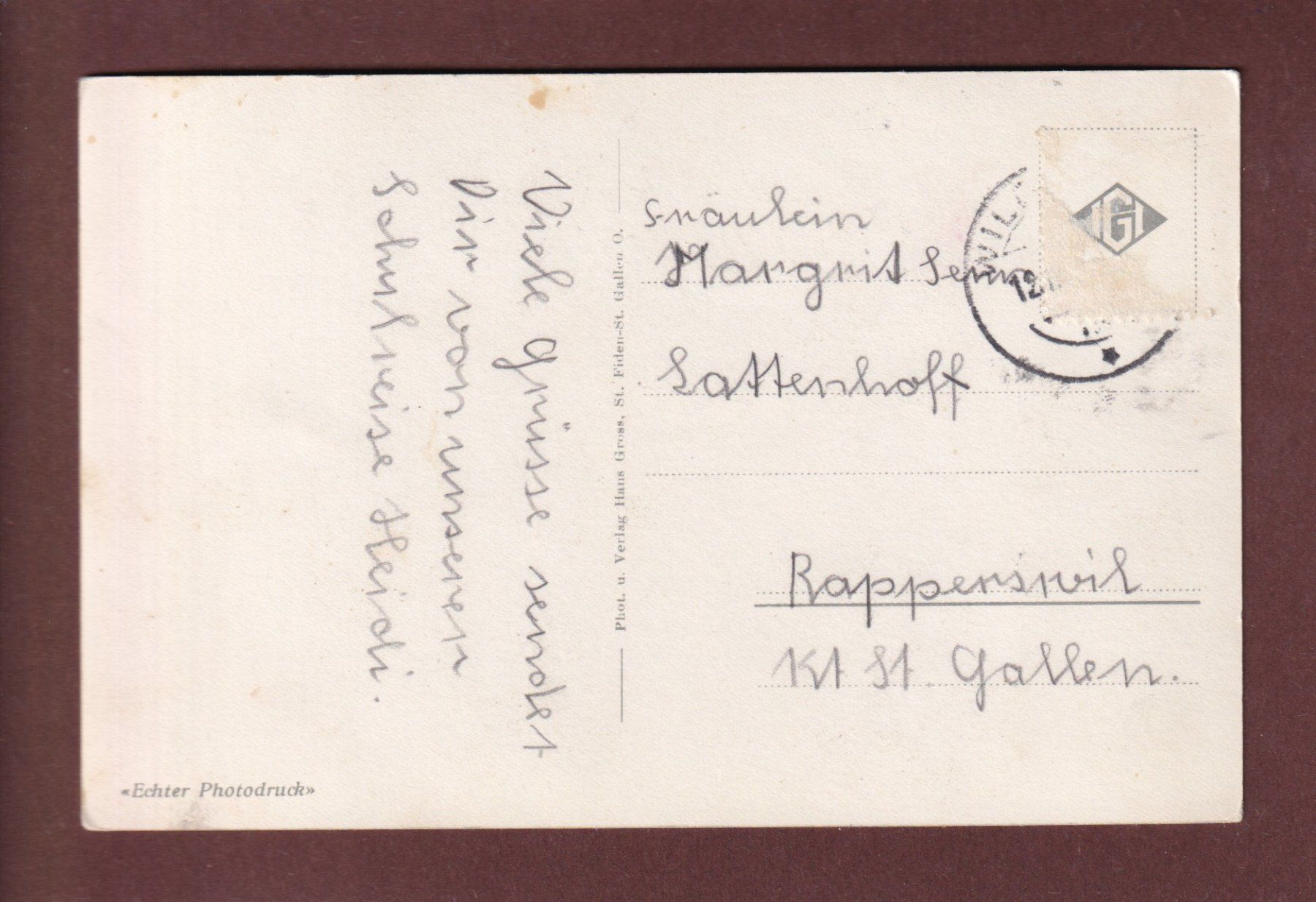 Cartes postales: WILDHAUS - Zwingliheim – D'occasion à Pully par nicecards-shop 1