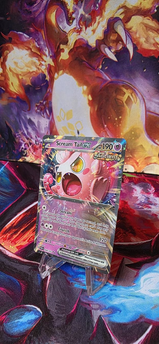 Pokémon Carte collezionabili: Scream Tail ex 094/167 Twilight Masquerade TWM – Nuovo (secondo la descrizione) da Frutigen venduto da Sinnohan_Zorua 1