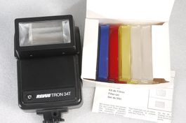 Revuetron 34T Blitz / flash  (Analog) + Filter Set +++