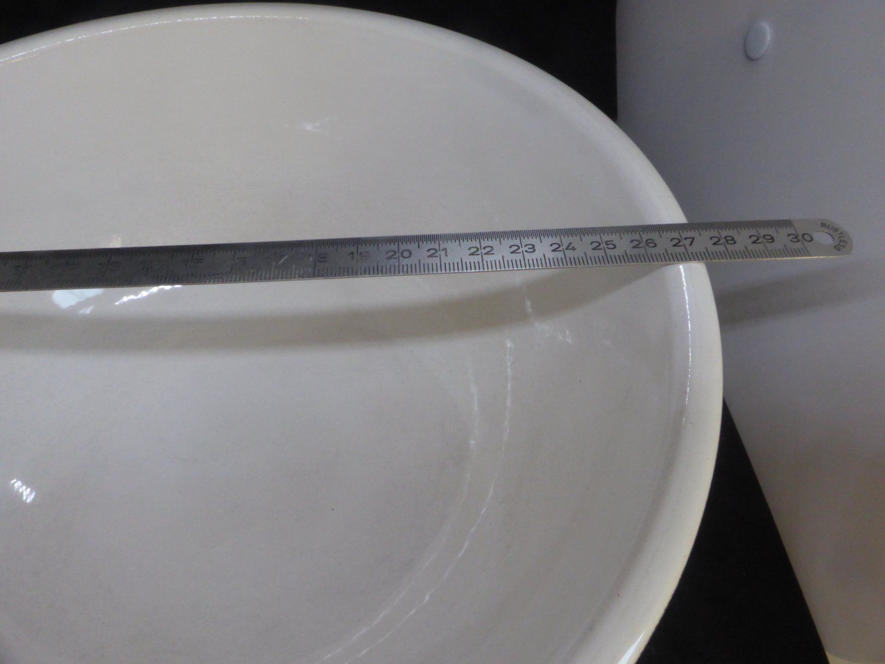 Rössler Ciotole: Rössler saladier diamètre 27 cm marron – Usato da Porrentruy venduto da Kim017 4