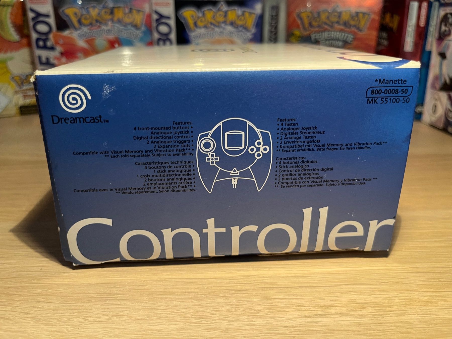 Sony Controller: Sega Dreamcast Controller mit OVP CIB Original 1999 – Gebraucht aus St. Gallen von  7