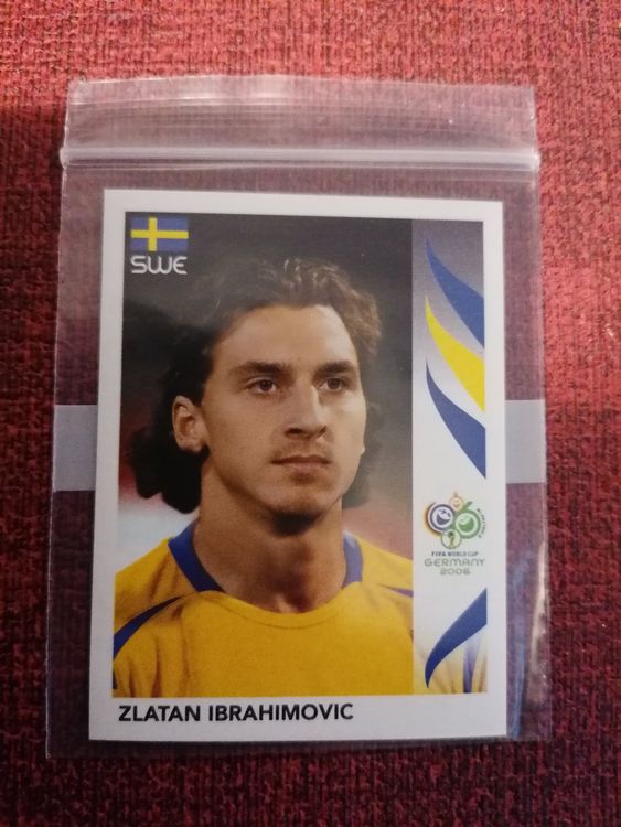 Panini Cartes à collectionner: Panini WM 2006 ZLATAN IBRAHIMOVIC Nr. 166 – D'occasion à Balsthal par roh_dt72