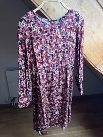 Gemustertes Herbstkleid Gr. 34