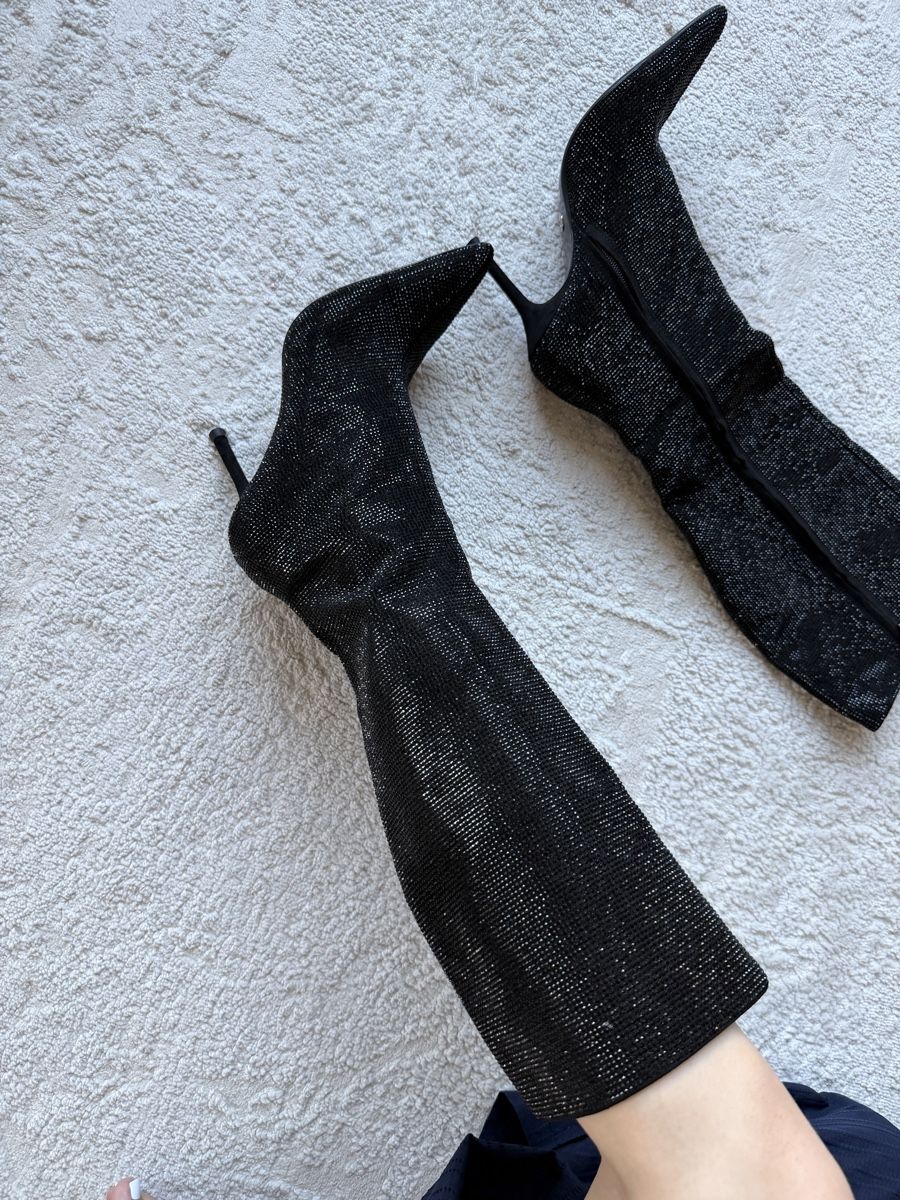 Zara Scarpe da donna: ZARA Knee High Boots, Black Glitter, Size 37 – Nuovo (secondo la descrizione) da Dübendorf venduto da ilianalou 4