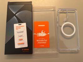 Torras Magnetic Shield crystal clear Galaxy S25 Ultra