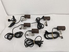 5 gebrauchte Omi-Lampen aus den 60er Jahren