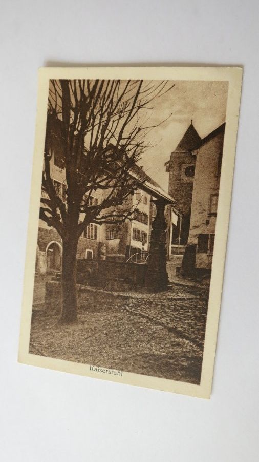 Cartoline postali: Kaiserstuhl / AG - um ca. 1950 – Usato da Jona venduto da centumprata