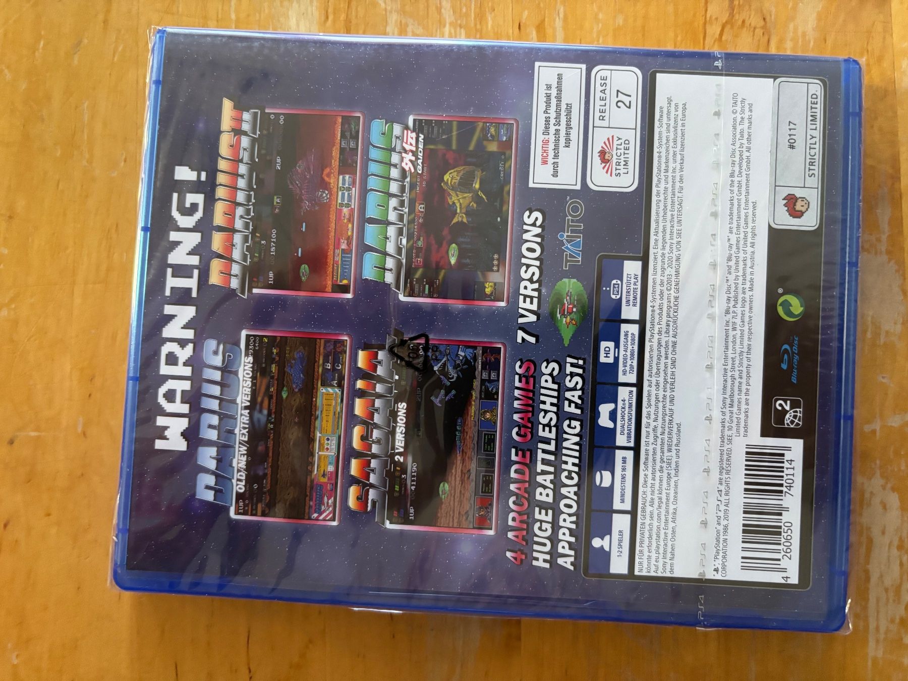 Spiele: Darius Cozmic Collection Arcade (NEU) – Neu und originalverpackt aus Frenkendorf von gelbeZinnie 3