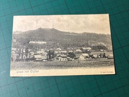 Gruss aus Toffen BE gest. Gerzensee 1907