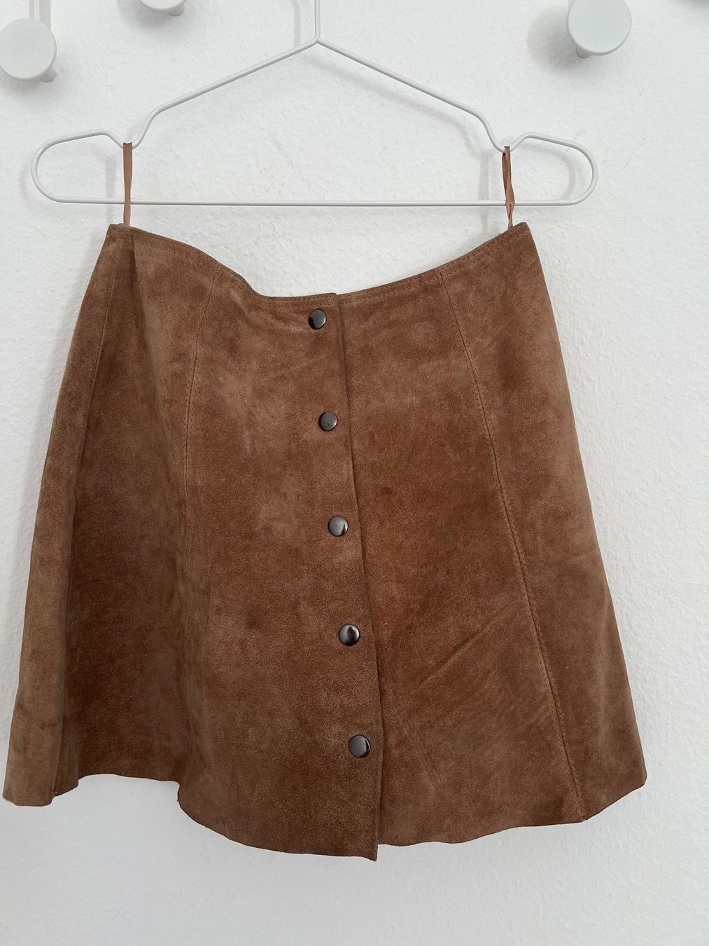 Topshop Gonne: Hellbrauner Lederrock von Topshop, Grösse M – Nuovo (secondo la descrizione) da Zürich venduto da lisitsyna