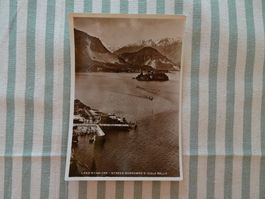 Ansichtskarte ungelaufen Lago Maggiore Stresa Isola - 260306