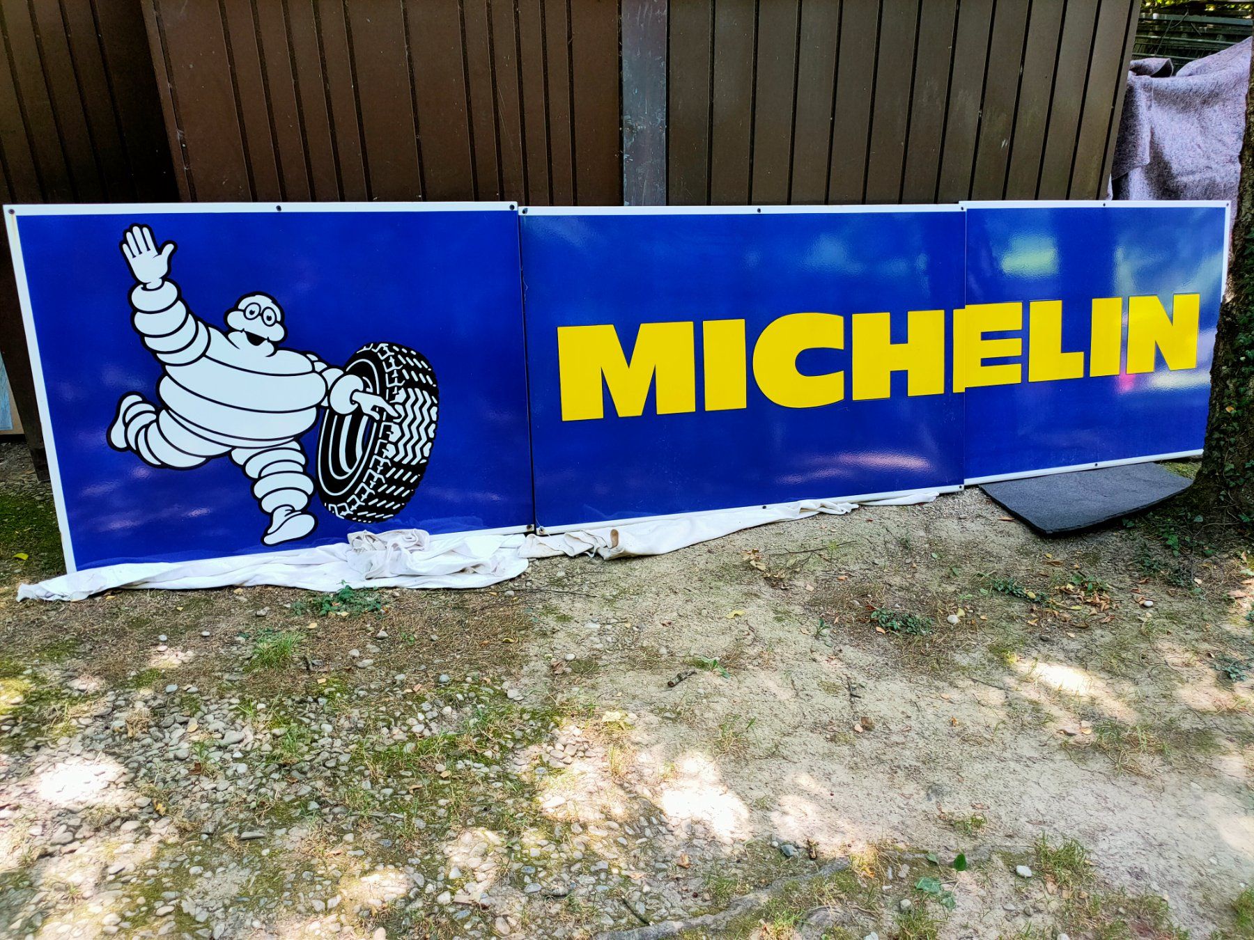 Michelin Ecriteaux: Plaque émaillée michelin xxxl – D'occasion à Bretonnières par Minigab