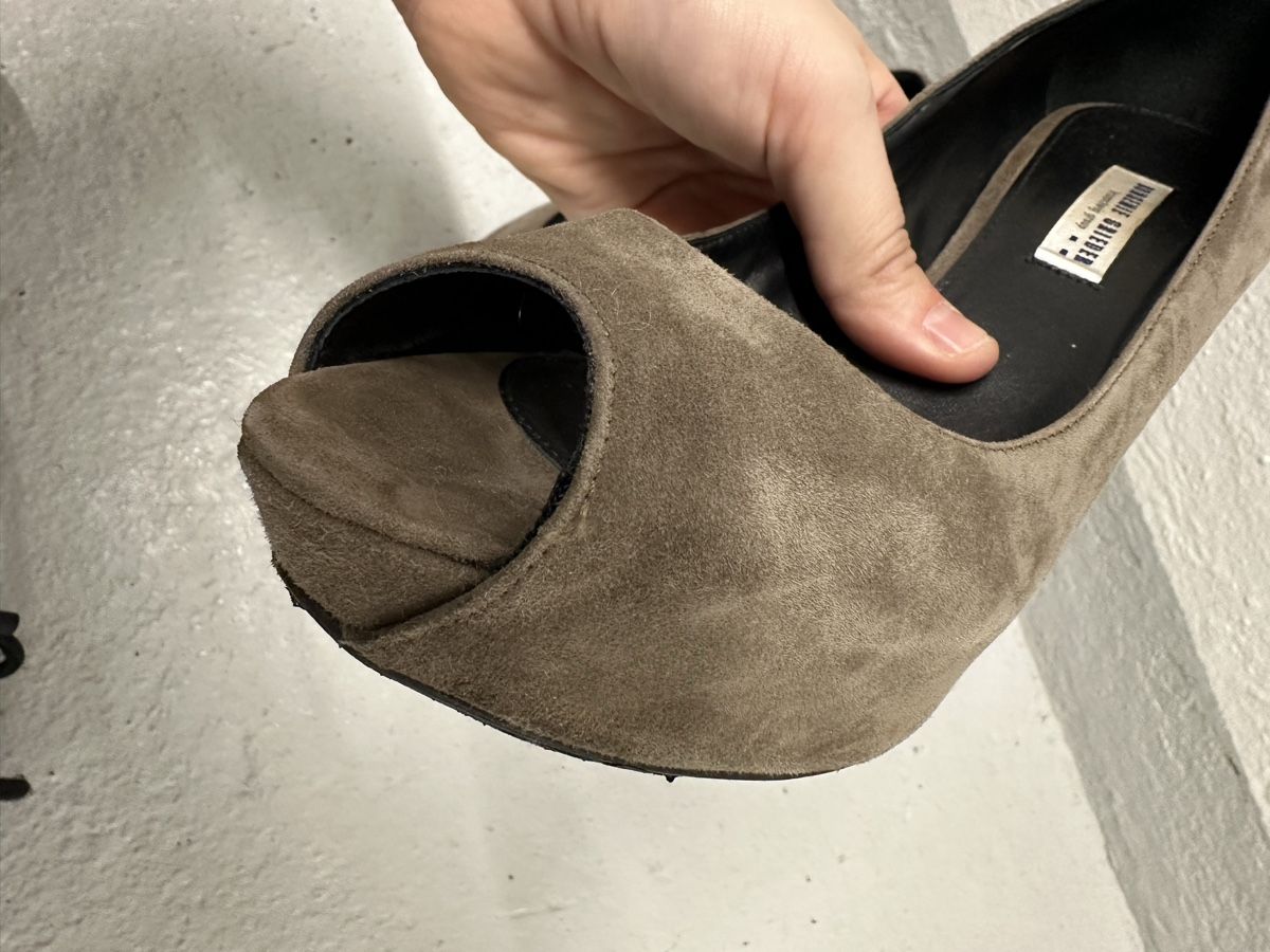 Bongénie Grieder Scarpe da donna: Peeptoe Pumps Gr.41 – Usato da Uster venduto da staernli4 2