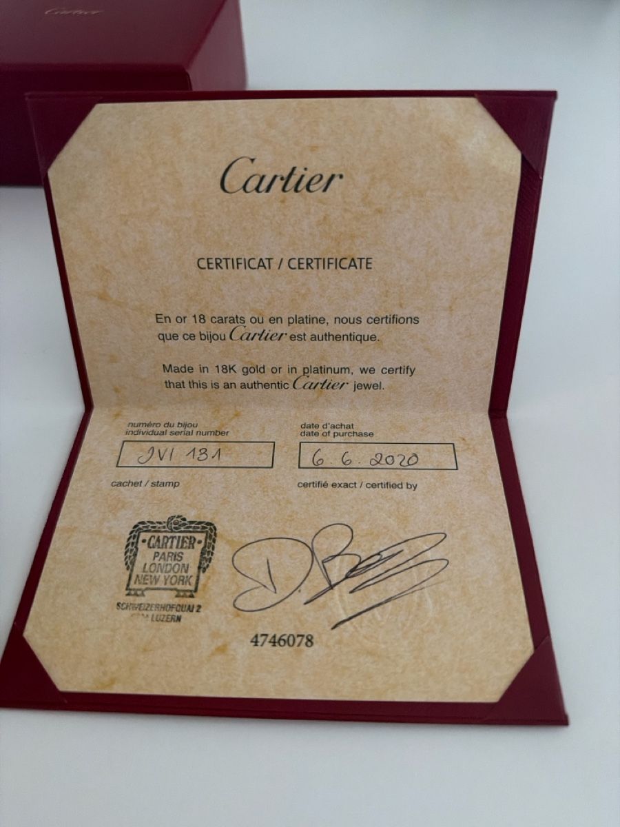 Cartier Bracelets: Cartier Braclet White Gold Ceramic – D'occasion à Luzern par tommysale 1