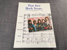 BON JOVI: ROCK SCORE *ARRANGEMENTS FÜR BAND!!* RARE NOTEN