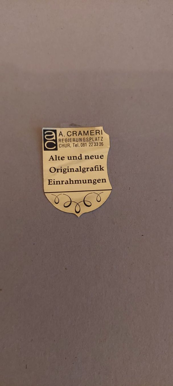 Grafica & Litografie: Hans ERNI, Lithographie – Usato da Domat/Ems venduto da Lareina2015 1