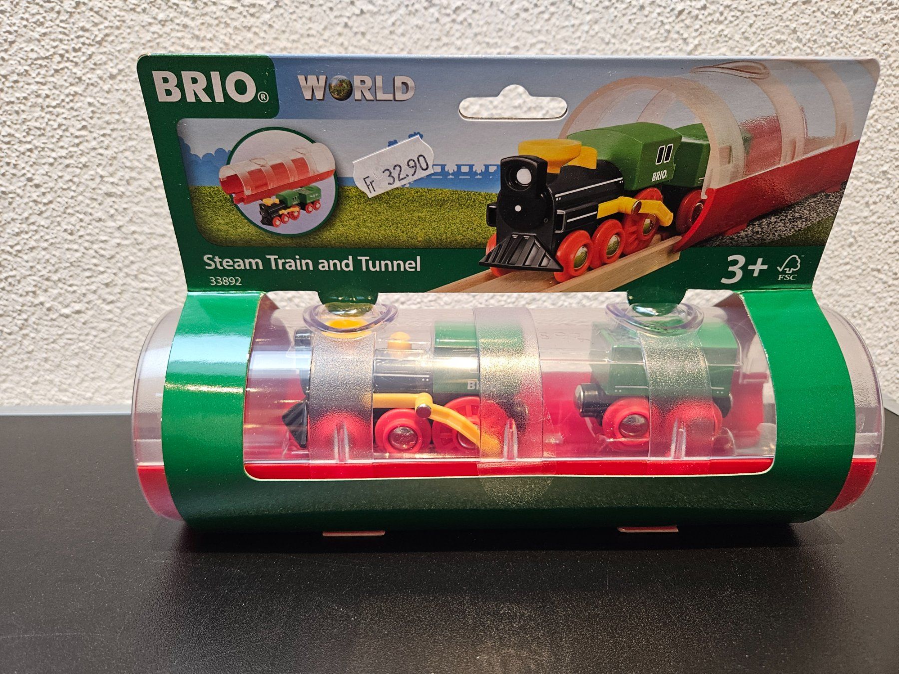 Brio Giocattoli: Neu - Brio - 33892 -  Steam Train and Tunnel – Nuovo e nell'imballaggio originale da Dagmersellen venduto da Jarsetz_Restposten