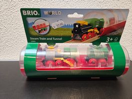 Neu - Brio - 33892 -  Steam Train and Tunnel