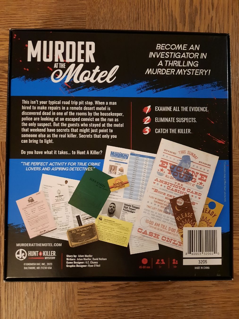 Giochi: Hunt a killer: Murder at the motel – Usato da Huttwil venduto da ClaudiaJan 1