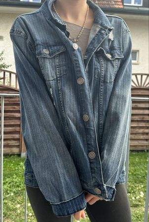 Jeansjacke Gr. L