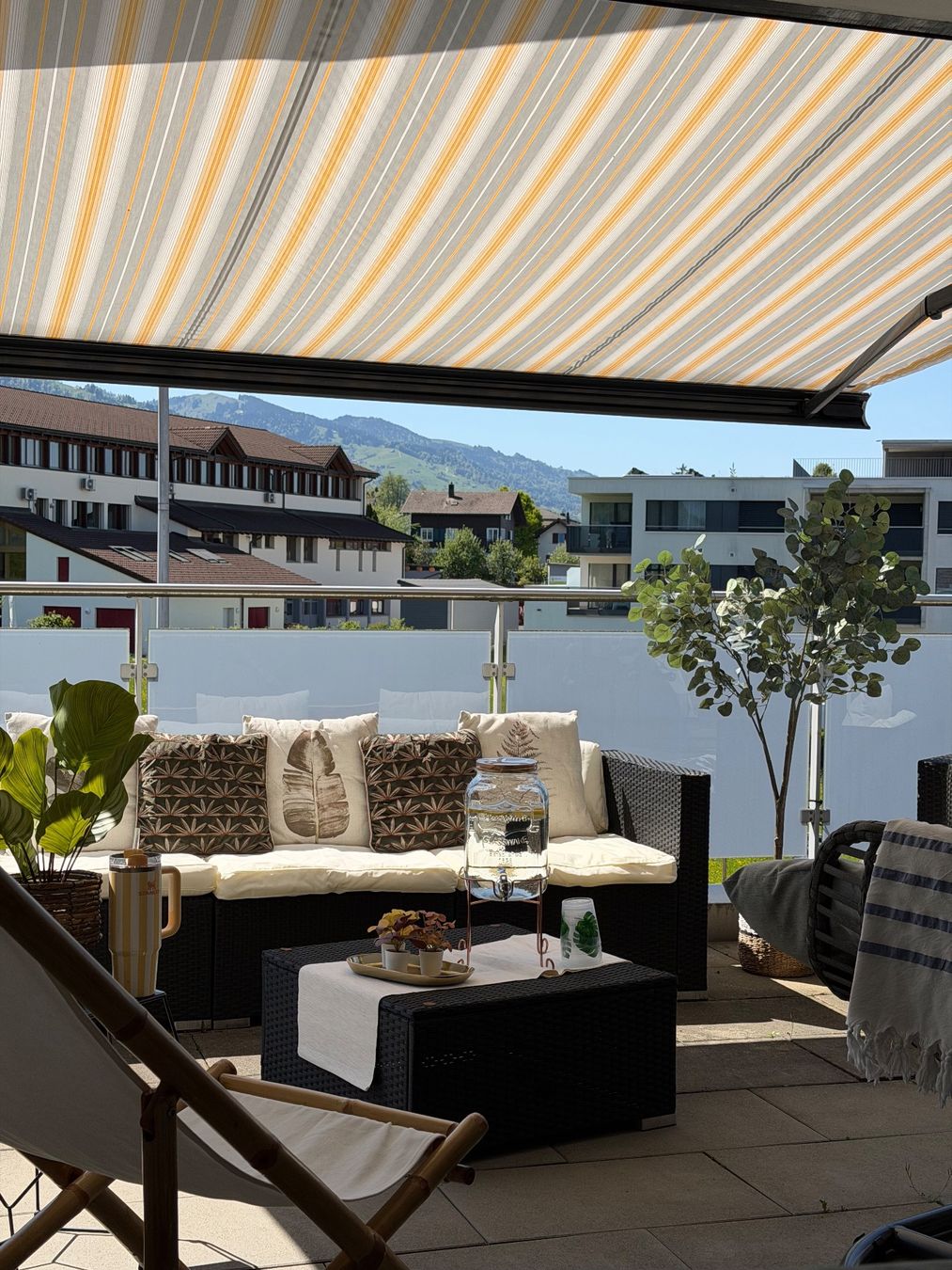 Sedie a sdraio: Rattan Lounge schwarz Garten / Terrasse – Usato da Schübelbach venduto da KatyG 4