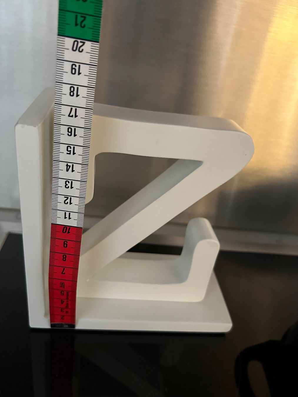 Tutte le decorazioni: Book stand for bookshelf letter 'Z' white colour – Usato da Biel/Bienne venduto da zit_v5yc 1