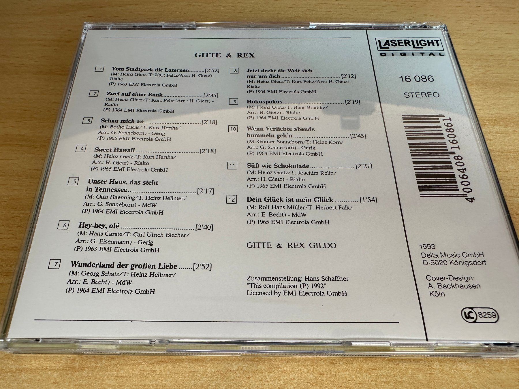 CD: Gitte & Rex – Gitte & Rex – Usato da Rikon im Tösstal venduto da Alpenmutz 1