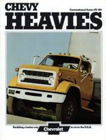 Lastkraftwagen Chevrolet Series 70-80 - Originalprospekt