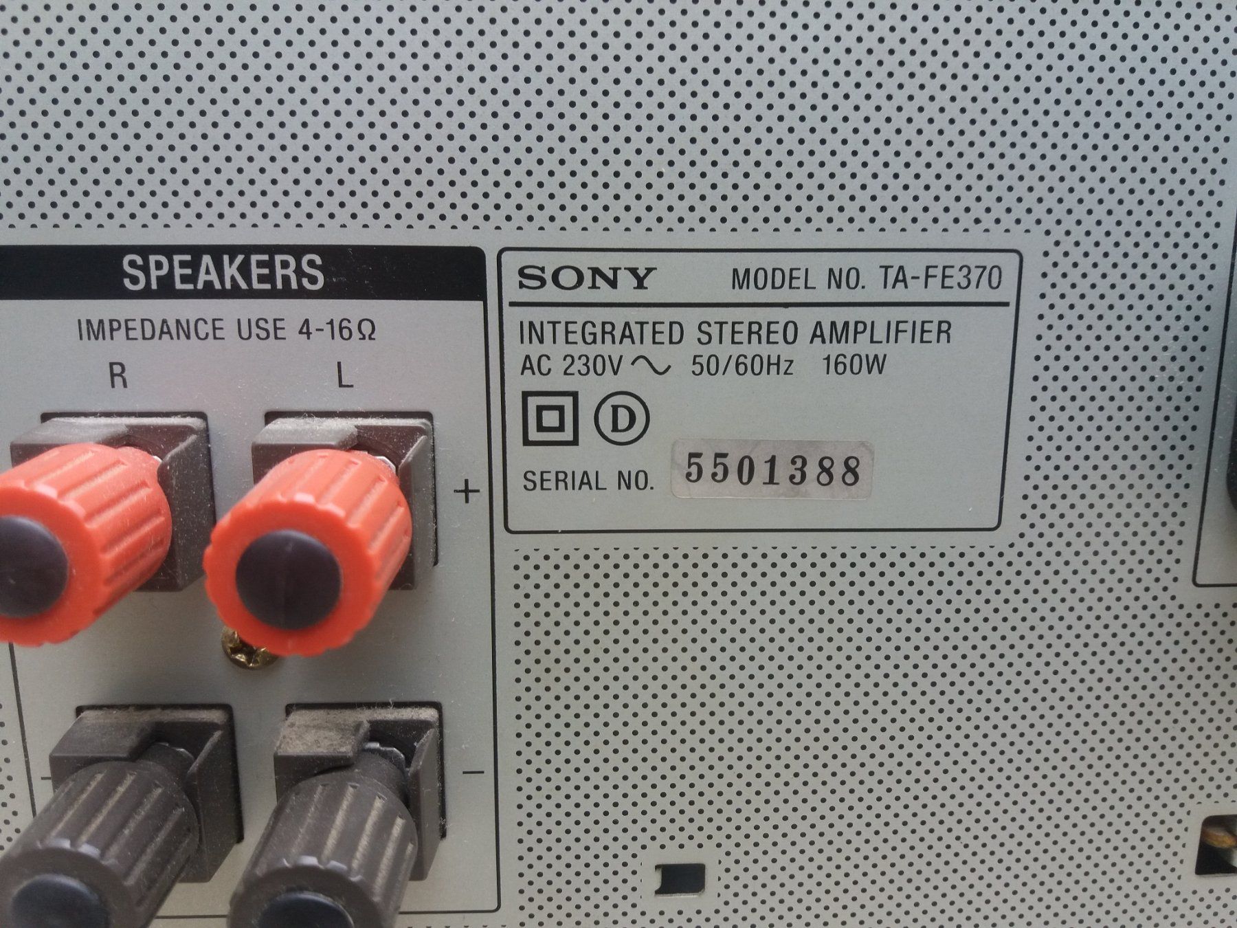 Sony Amplificatori: Amplificateur Sony TA-FE370 avec télécommande – Usato da Meyrin venduto da toutatis 8