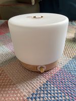 Diffusore aromi Lisalia, luce e base in legno
