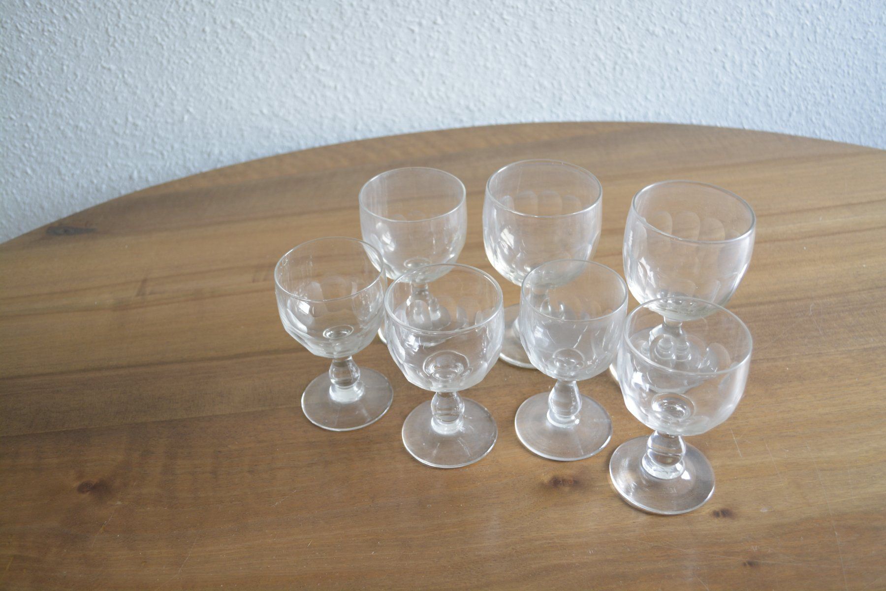 Bicchieri: 7 Vintage Likörgläser versch. Gross – Usato da Brunnen venduto da Kloster_Ingenbohl
