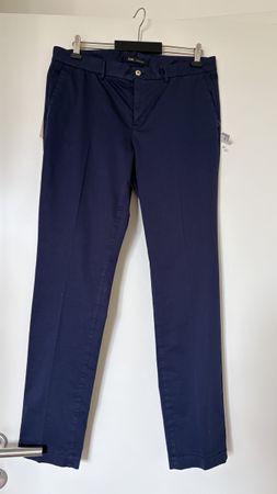 PTOW Woman Pants Chino Hose Blau Gr 44 38 Neu mit Etikett 