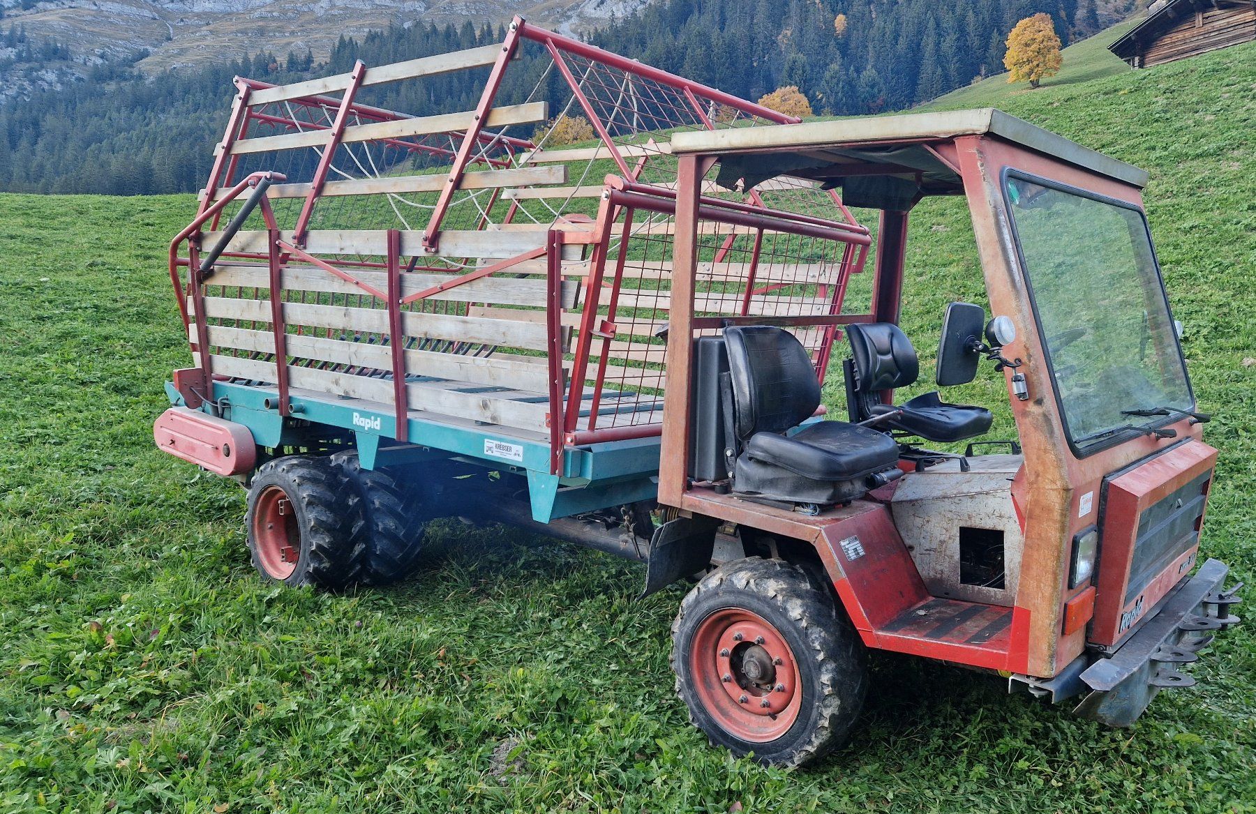 Rapid Tracteurs: Transporter Rapid AC 1800 – D'occasion à Matten(St.Stephan) par Gobeli_ 4