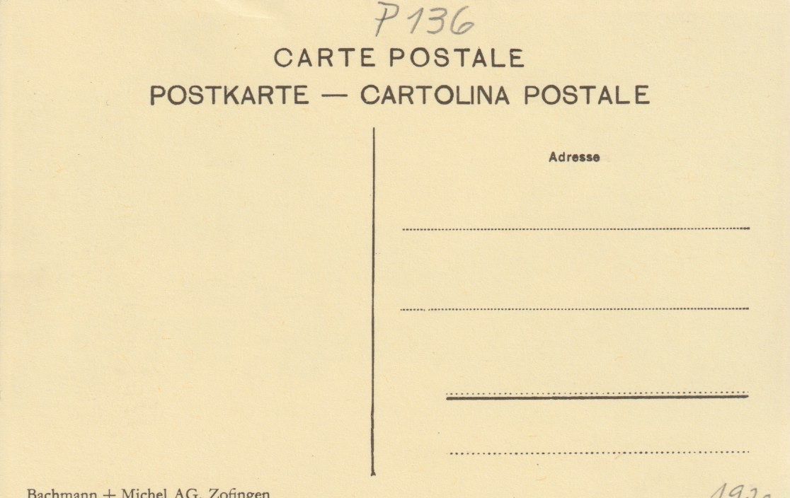 Ansichtskarten: P 136 Zofingen, 1930 – Neu und originalverpackt aus Freienbach von Bhaltis 1